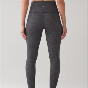 High Rise Herringbone Lululemon Leggings